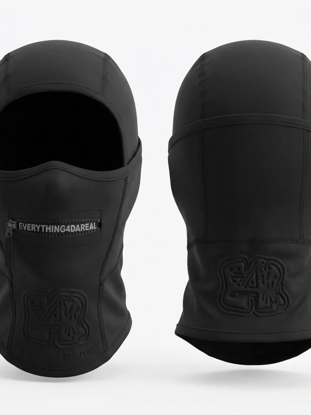 Men's Black Full Face Balaclava Mask